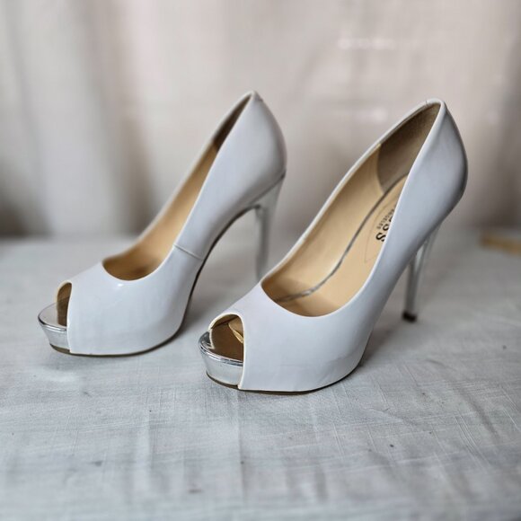 Guess Platform Heels Peep toe  6M - Picture 8 of 8